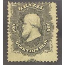  Império - Dom Pedro II - Nº28 - 200 Réis - Novo