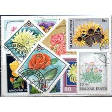 Flores - 050 selos diferemtes
