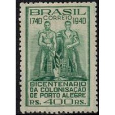 C-0156 - Bicentenário da Colonixação de Porto Alegre / RS - Ano 1940 