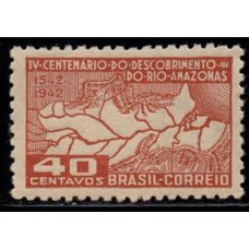 C-0178 - 4º Cent. do Descobrimento do Rio Amazonas - Ano 1943 