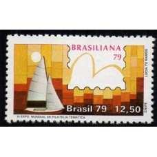 C-1089 - Brasiliana 79 - UU Exposição Mundial de Tamática - Veleiros - Ano 1979