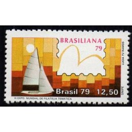 C-1089 - Brasiliana 79 - UU Exposição Mundial de Tamática - Veleiros - Ano 1979