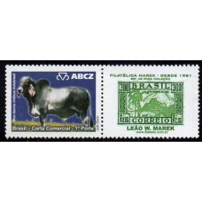 C-2789 / 2800 (conjunto) - Selos Personalizados-Expozebu-Indusbrasil - 2009